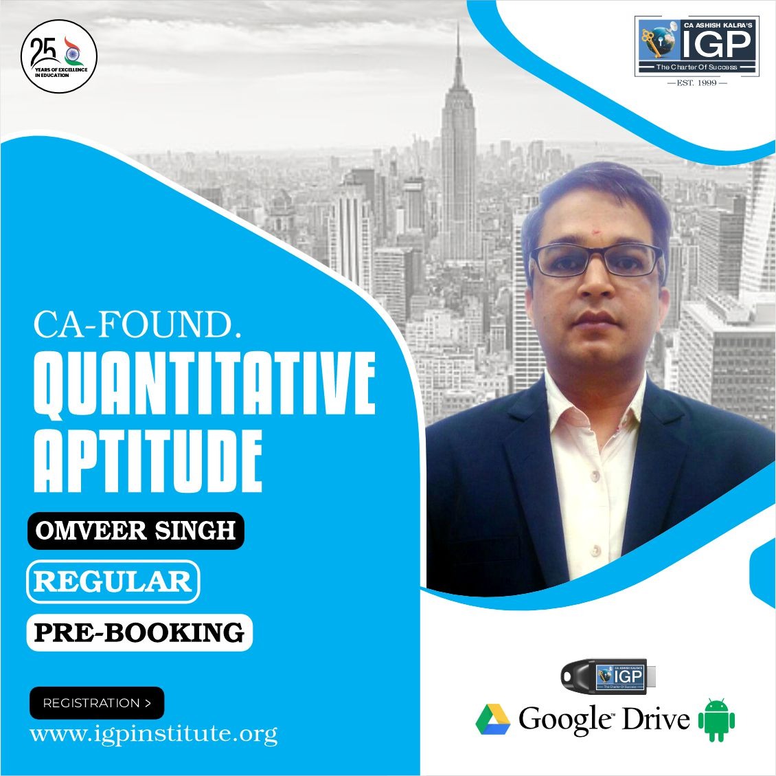 CA-Quantitative Aptitude-Mr. Omveer Singh
